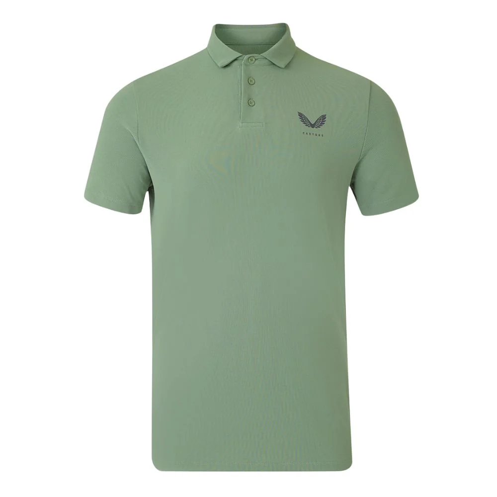 Castore Golf Polo 2025 Thyme