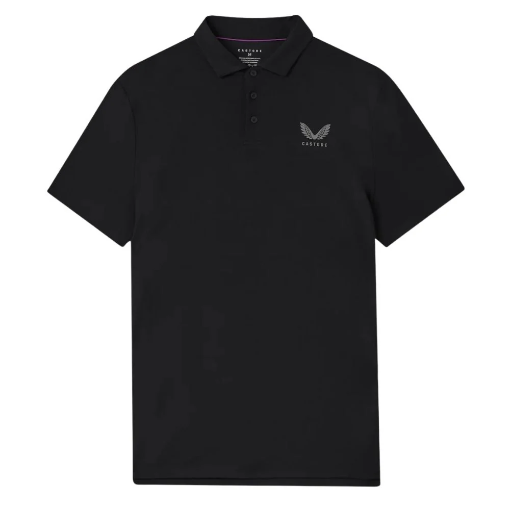 Castore Golf Short Sleeve Polo Gunmetal