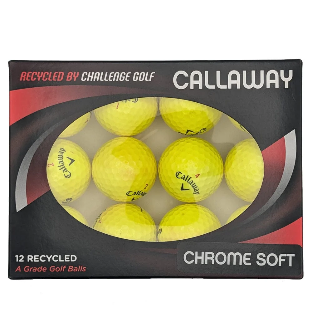 Challenge Golf Callaway Chromesoft X Grade Rewashed Balls