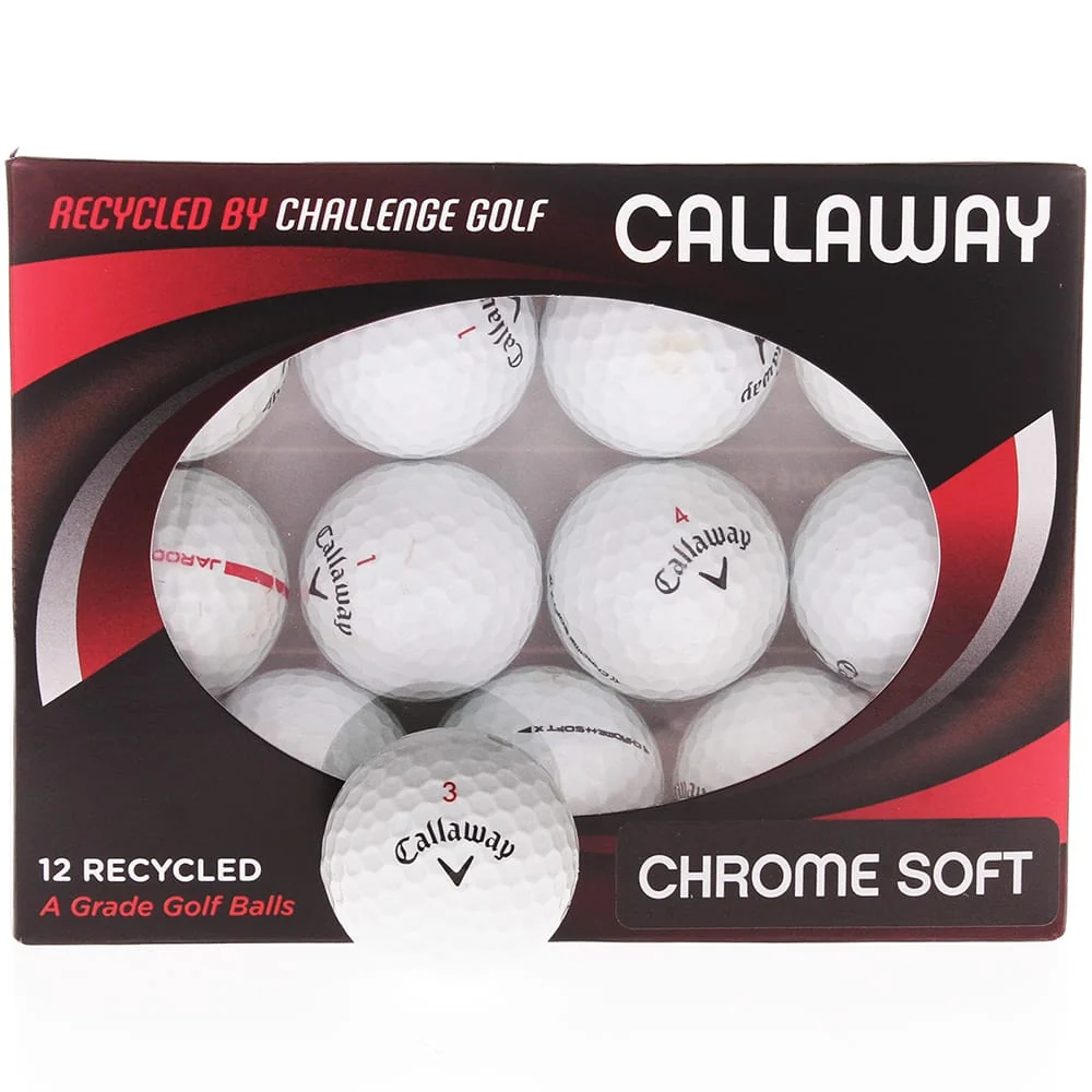 Challenge Golf Callaway Chromesoft X Refurbished Grade Balls