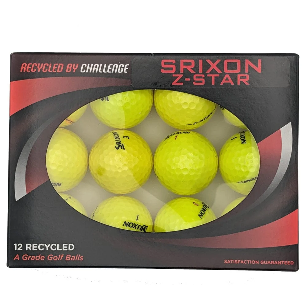 Challenge Golf Srixon Z Star Grade Rewashed Balls