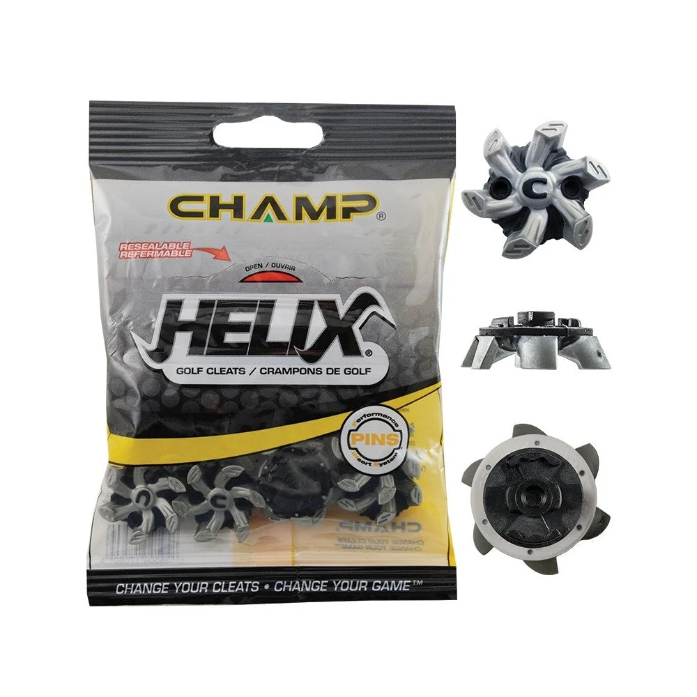Champ Helix Pins Golf Soft Spikes
