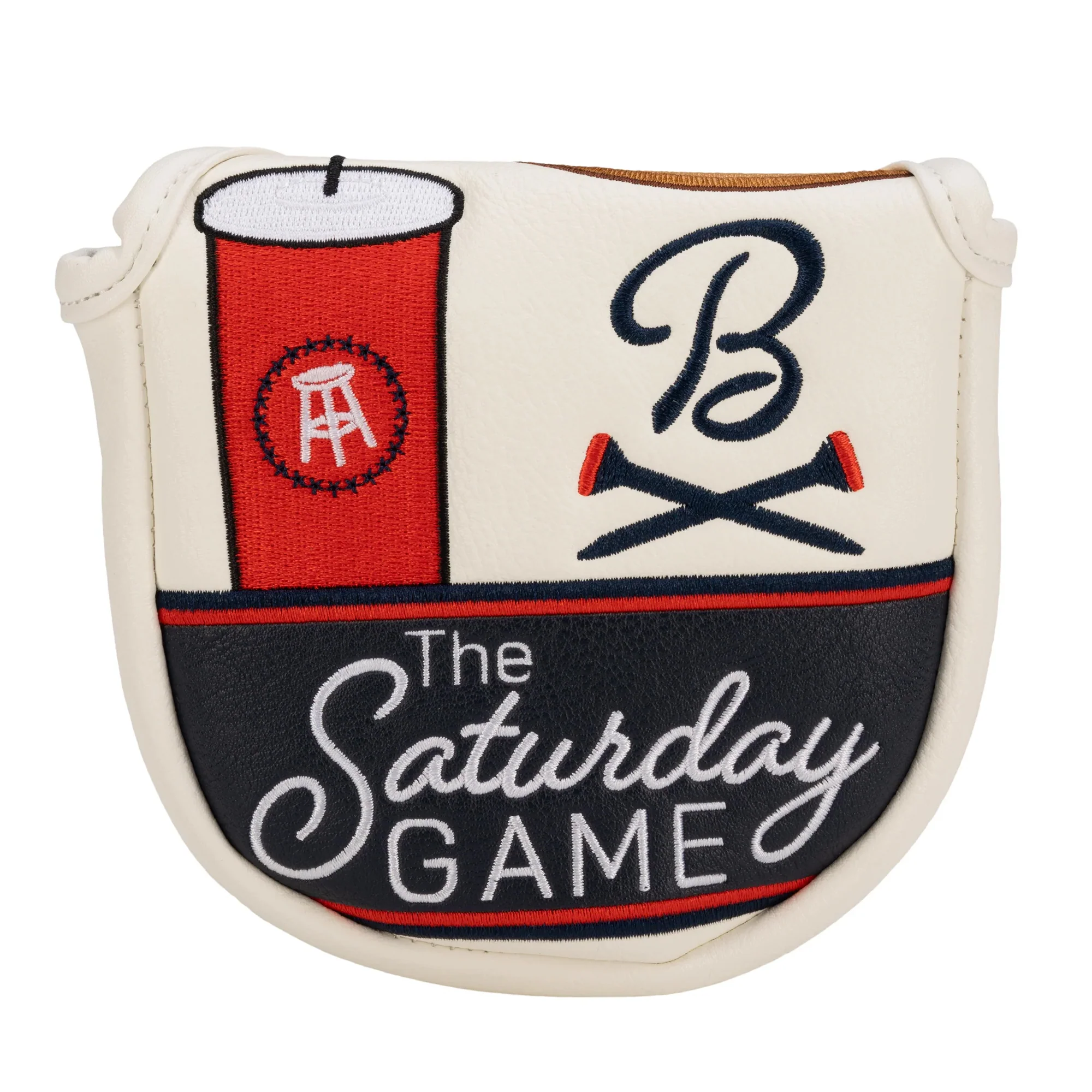 CMC Design Barstool Golf "Saturday Game" Mallet Putter Headcover - / One Size