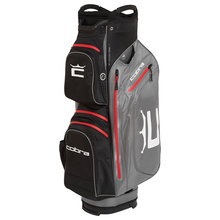 Cobra Ace Waterproof Cart Quiet Shade Black Red 05 Bag