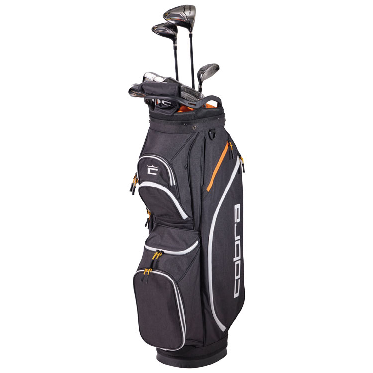 Cobra FLY XL 2 11-Piece Golf Package Set Steel Cart Bag