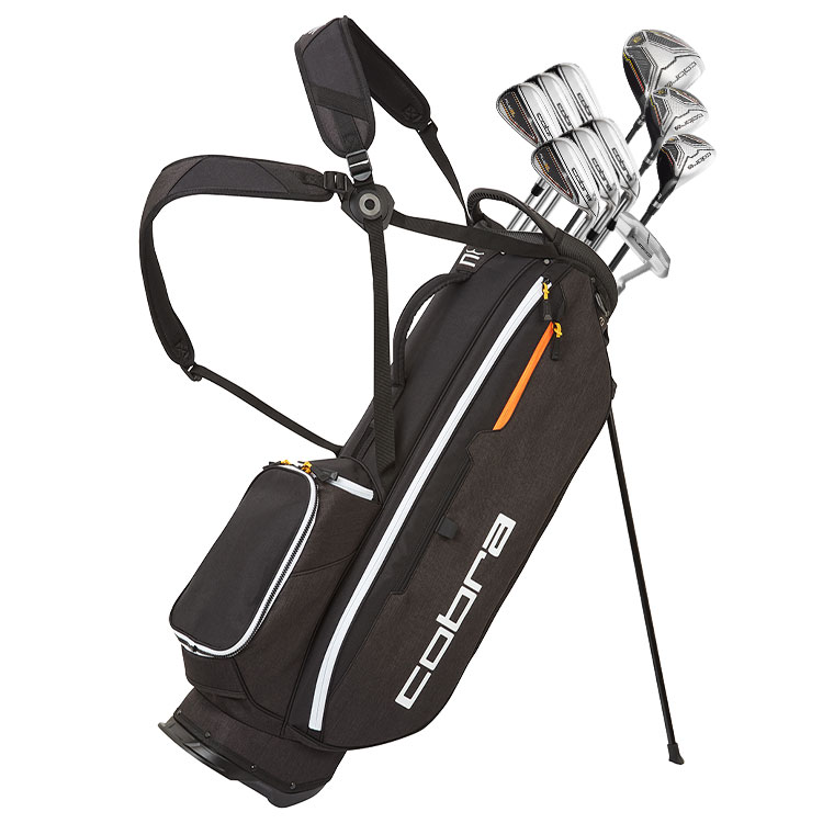 Cobra FLY XL 2 11-Piece Golf Package Set Steel Stand Bag Left Handed