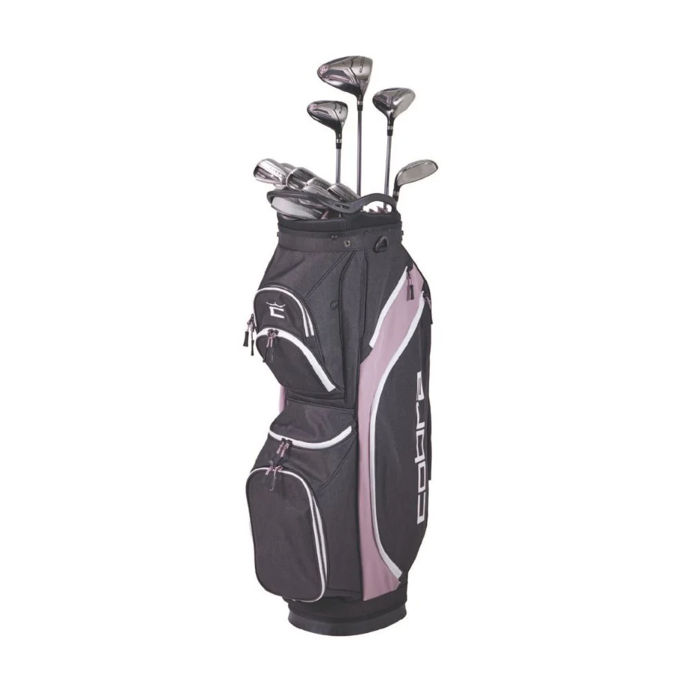 Cobra FLY XL 2 11 Piece Ladies Golf Package Set - Cart Bag - Right Hand / Ladies Flex