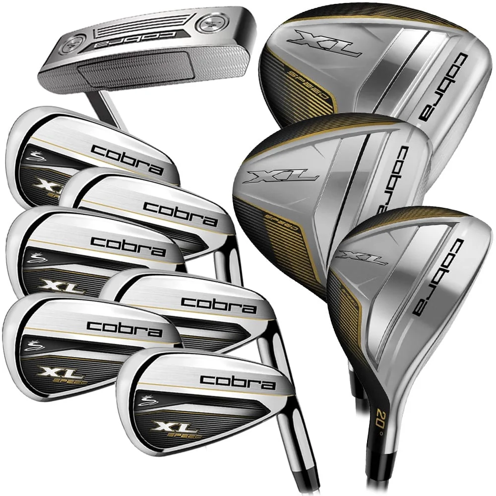 Cobra XL Speed 10-Piece Club Set - Steel
