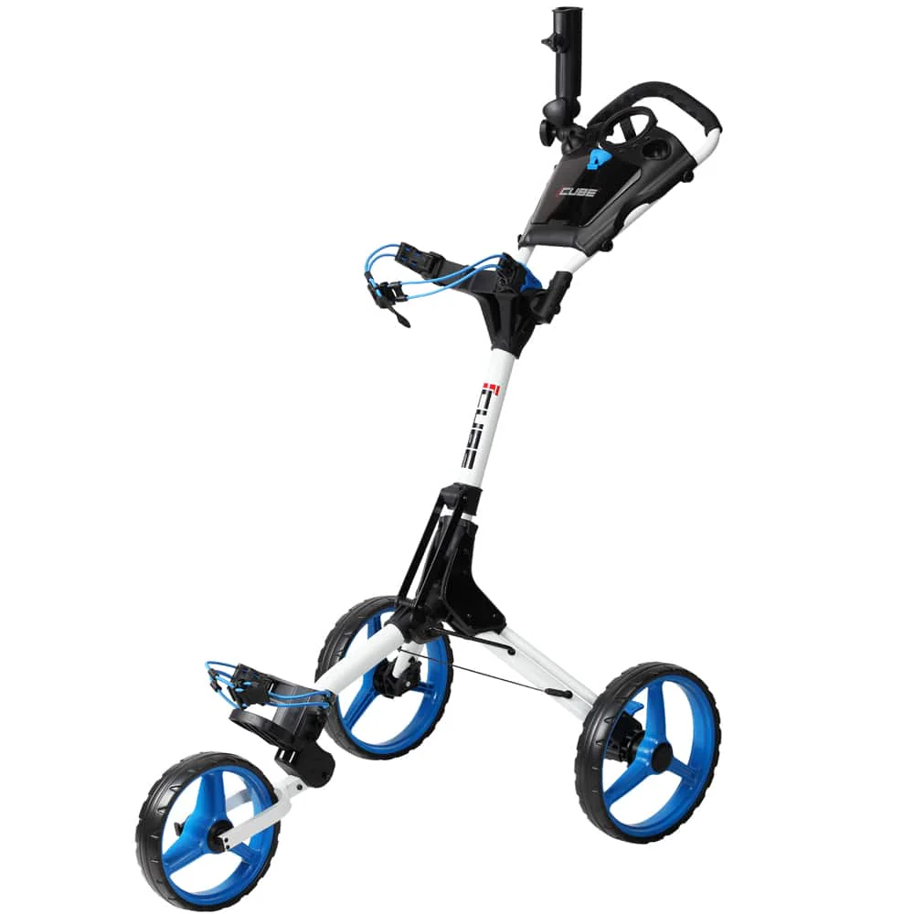 Cube 3 Wheel Push Trolley