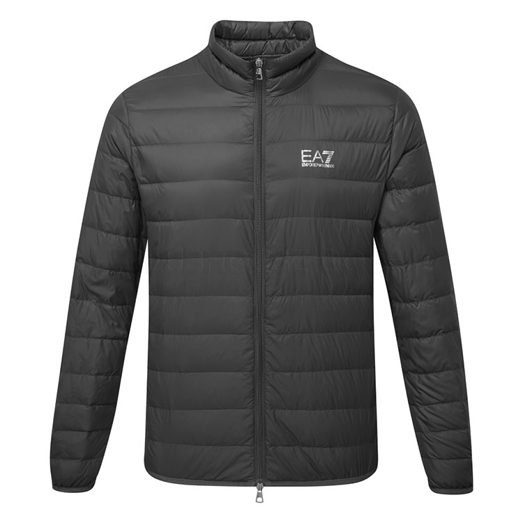 Emporio Armani Core Identity Down Full Zip Wind Jacket Asphalt 8npb23 U8117