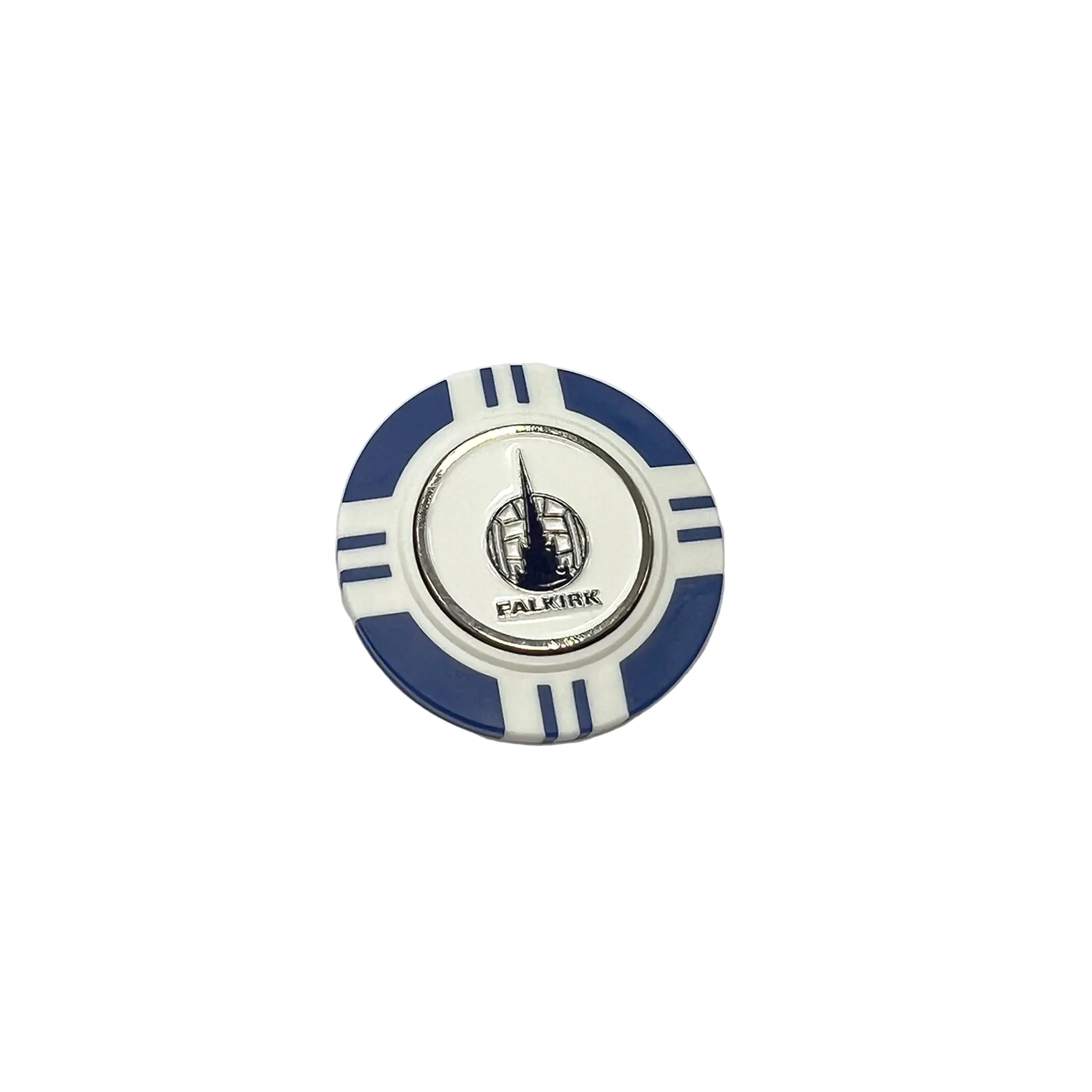 Falkirk FC Saltire Poker Chip Golf Ball Marker - / / One Size