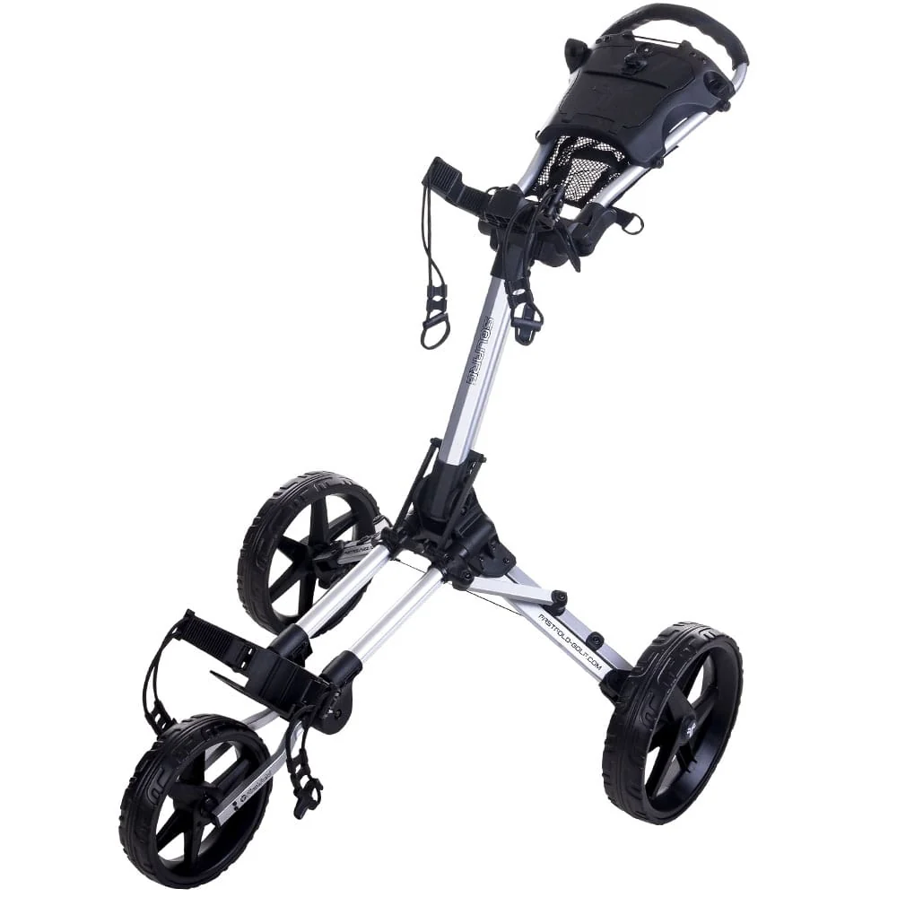 Fastfold Square 3 Wheel Push Trolley
