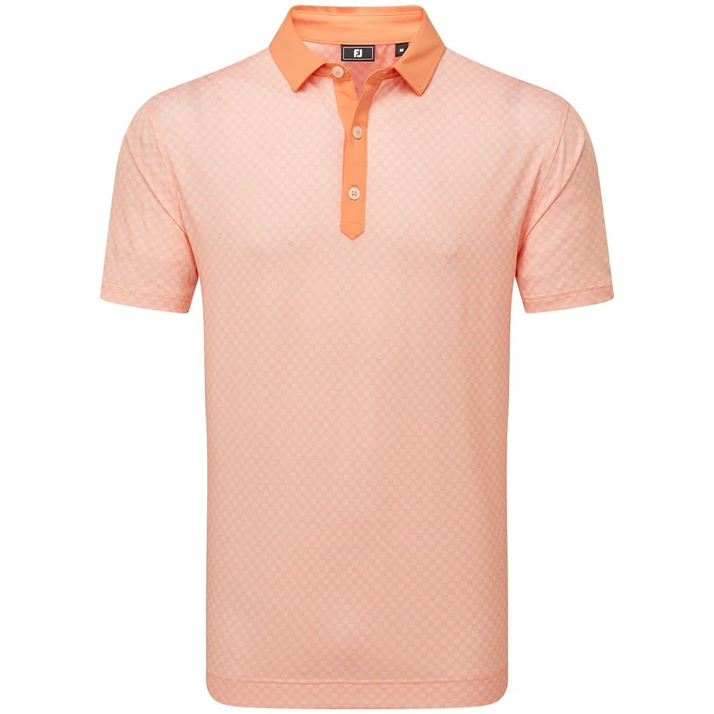 Footjoy Checker Jacquard Polo