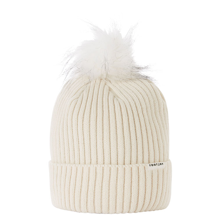 FootJoy Cuffed Bobble Beanie 45959h 1s Ladies