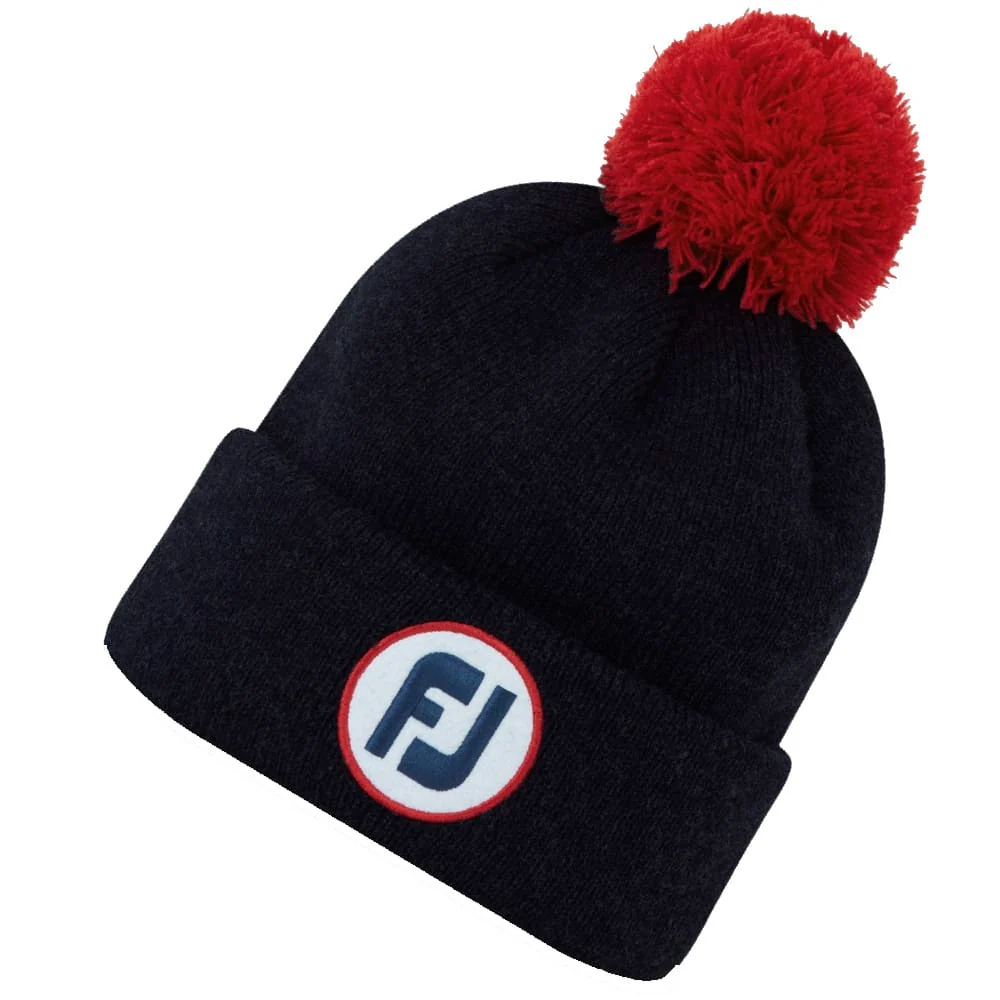 FootJoy Fj Solid Pom Beanie