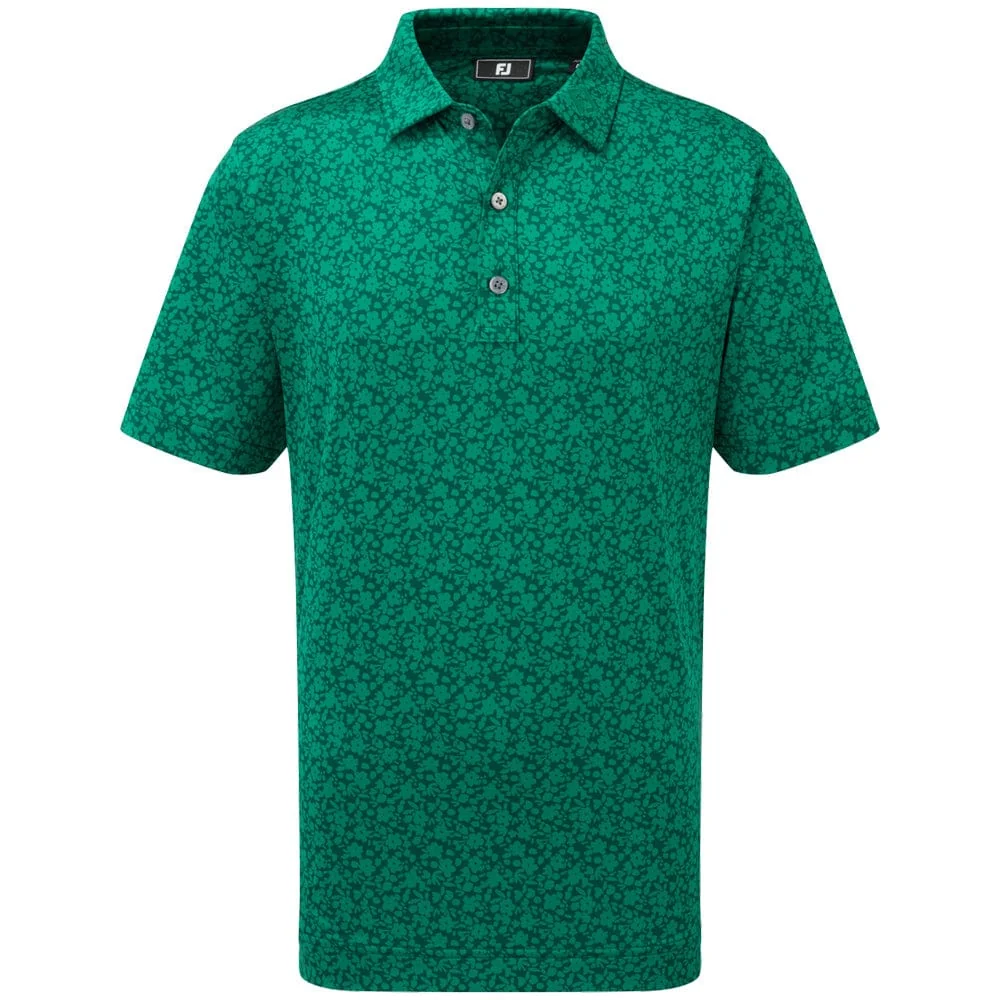 FootJoy Floral Lisle Polo Junior