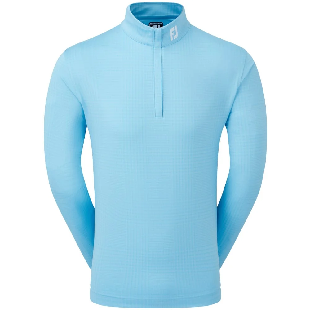 FootJoy Glen Plaid Print Chillout Pullover