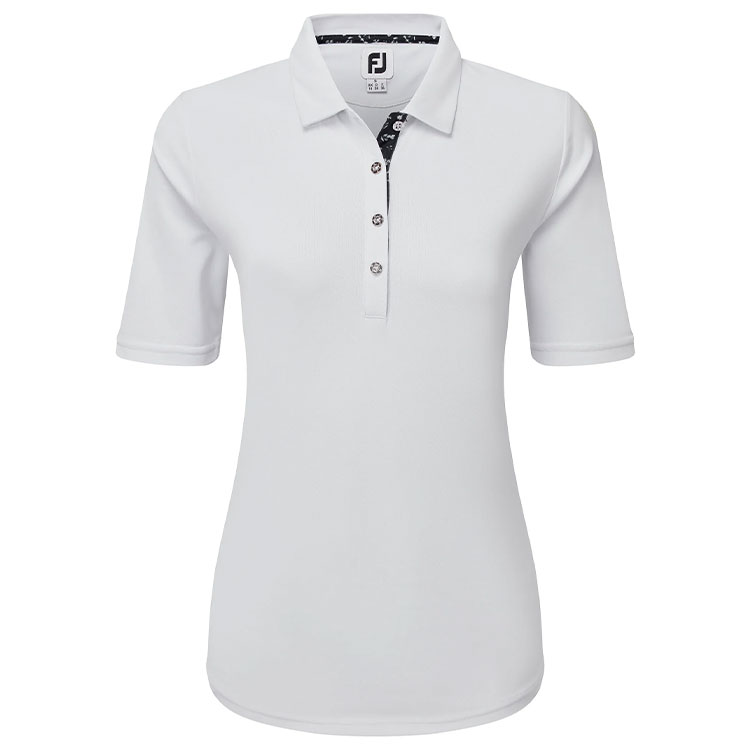 FootJoy Half Sleeve Pique Polo Ladies