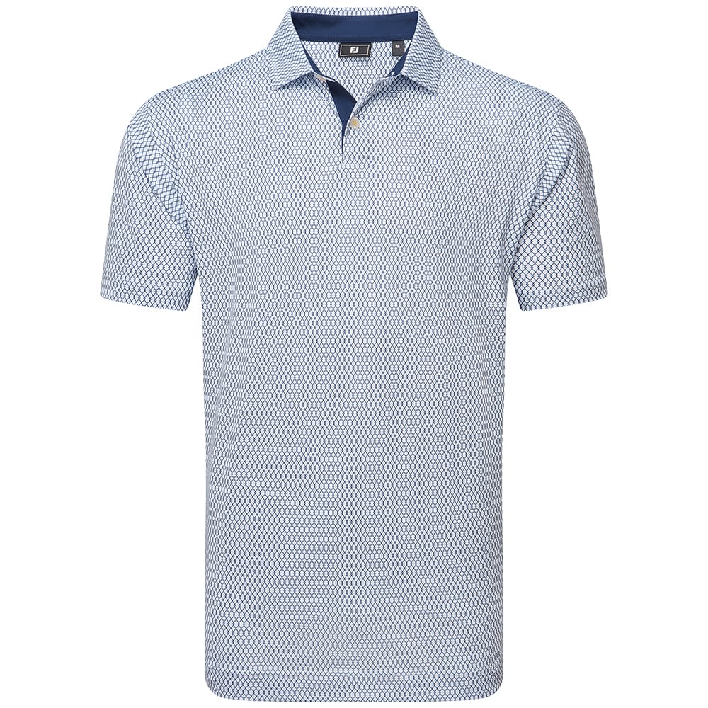 Footjoy Irongate Print Lisle Polo