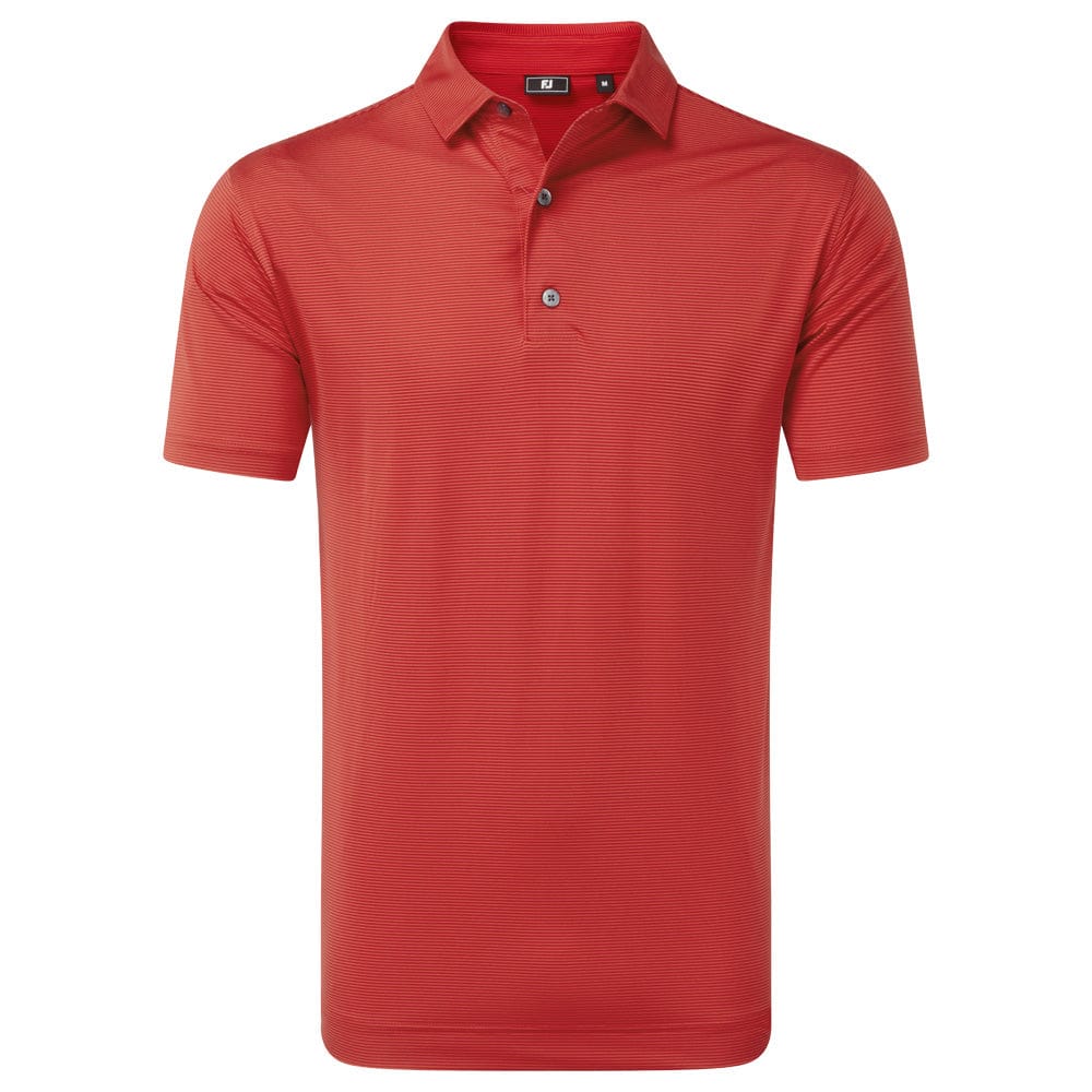 Footjoy Micro Feeder Stripe Lisle Polo
