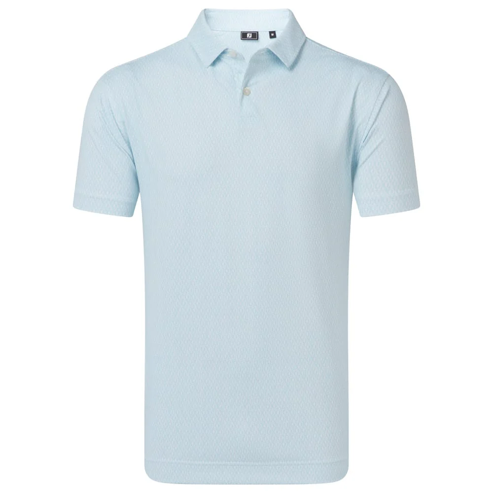 FootJoy Modernist Geo Pique Polo Ice