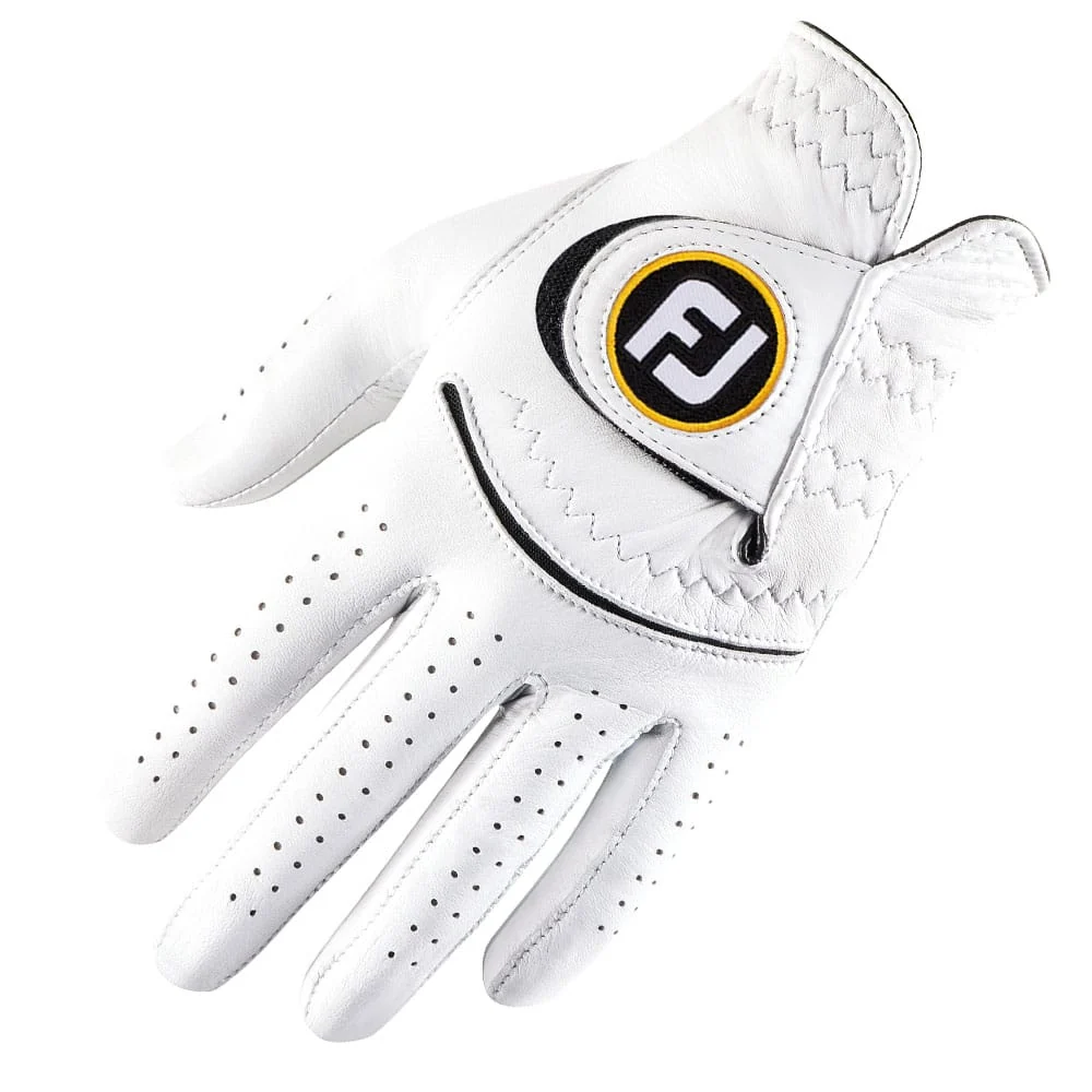 FootJoy StaSof Golf Glove - Pearl / Right Handed Golfer / XL