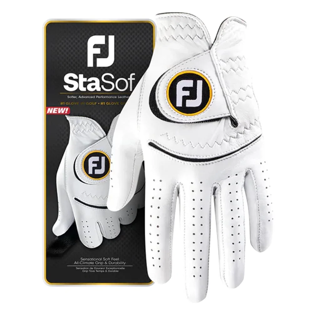 FootJoy StaSof Leather Golf Glove - S / Left Hand (Right Handed Golfer)