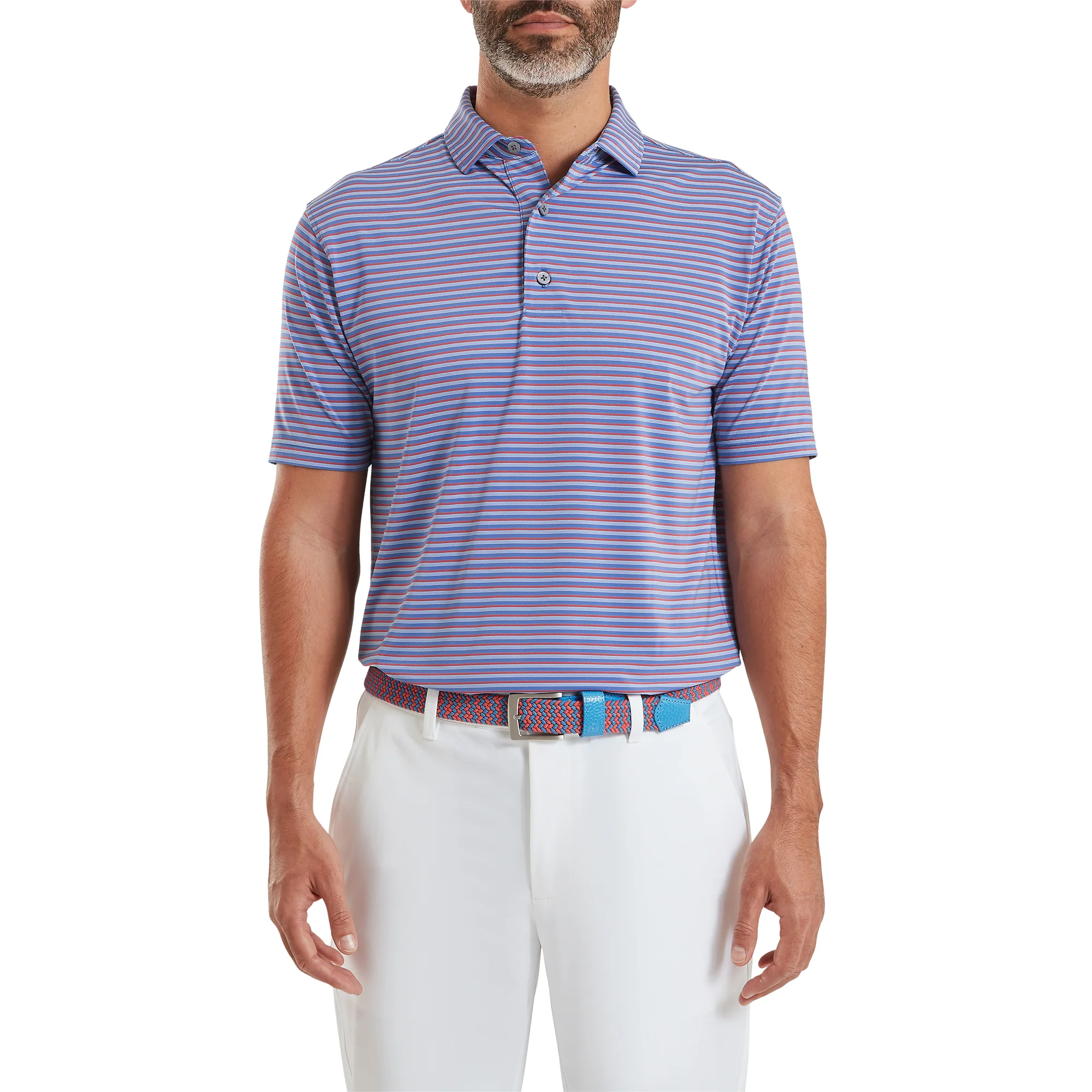 FootJoy Stripe Lisle Polo