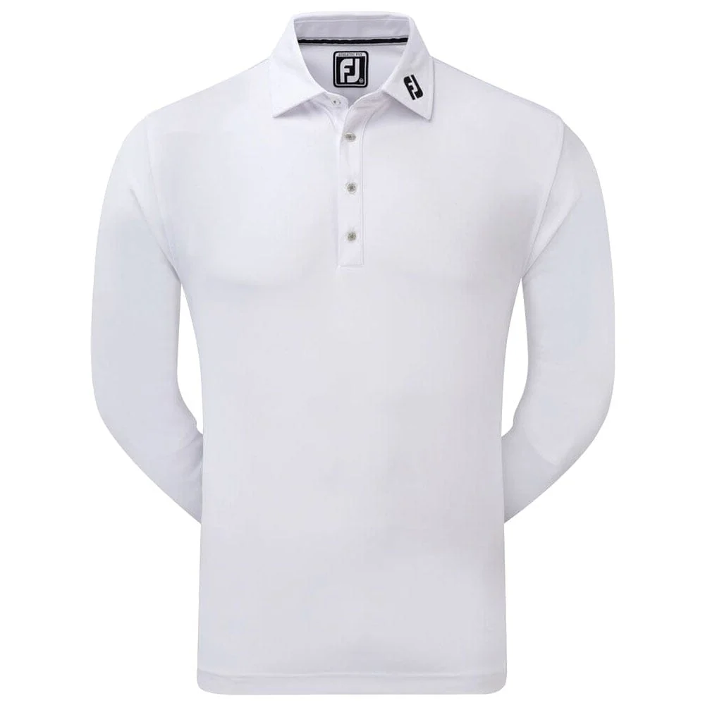 Footjoy Thermolite Long Sleeve Smooth Pique Polo