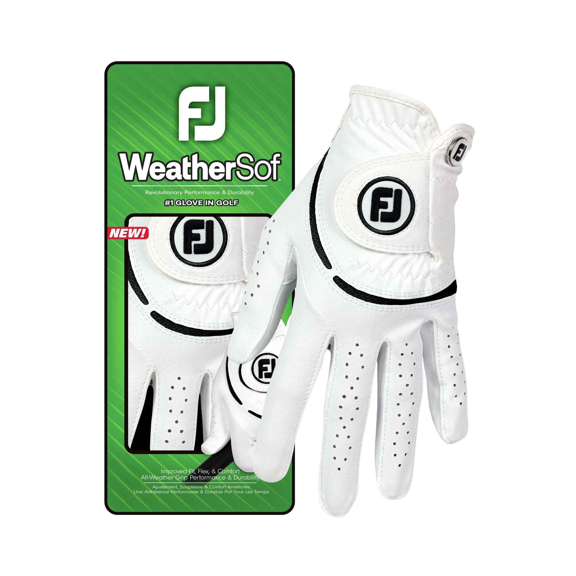 FootJoy WeatherSof Ladies All Weather Golf Glove - / S / Left Hand (for Right Handed Golfer)