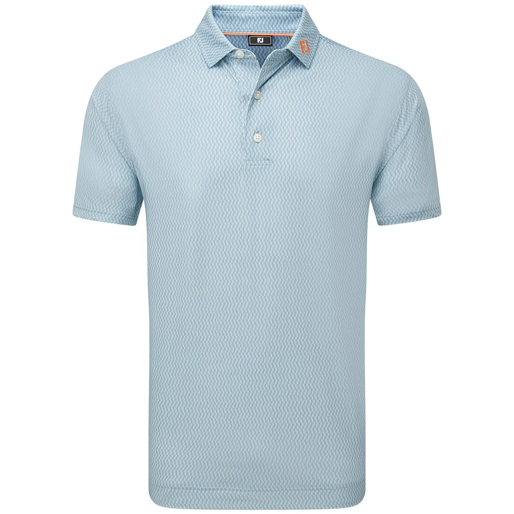 Footjoy Wiggle Print Lisle Polo
