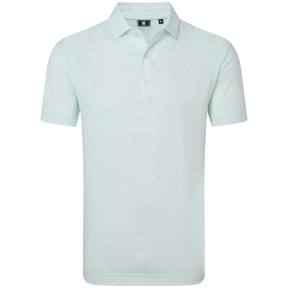 Footjoy Wingtip Floral Lisle Polo