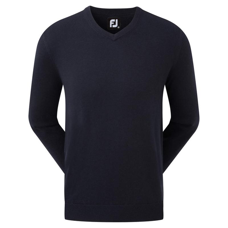 Footjoy Wool Blend V Neck Sweater