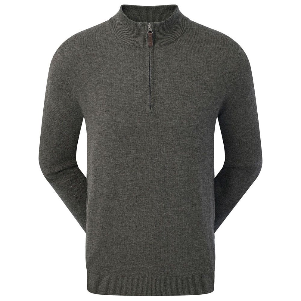 FootJoy Wool Blend Zip Pullover