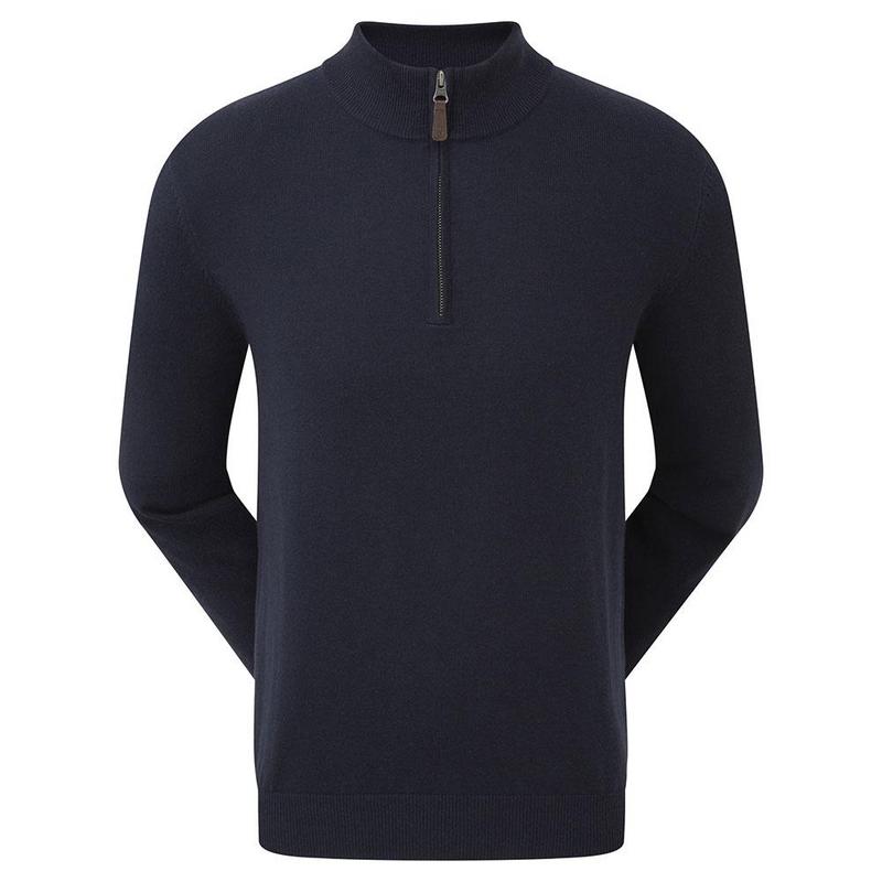 Footjoy Wool Blend Zip Sweater