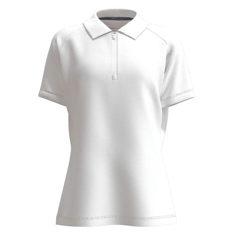 Forelson Blockley Short Sleeve Zip Polo Ladies