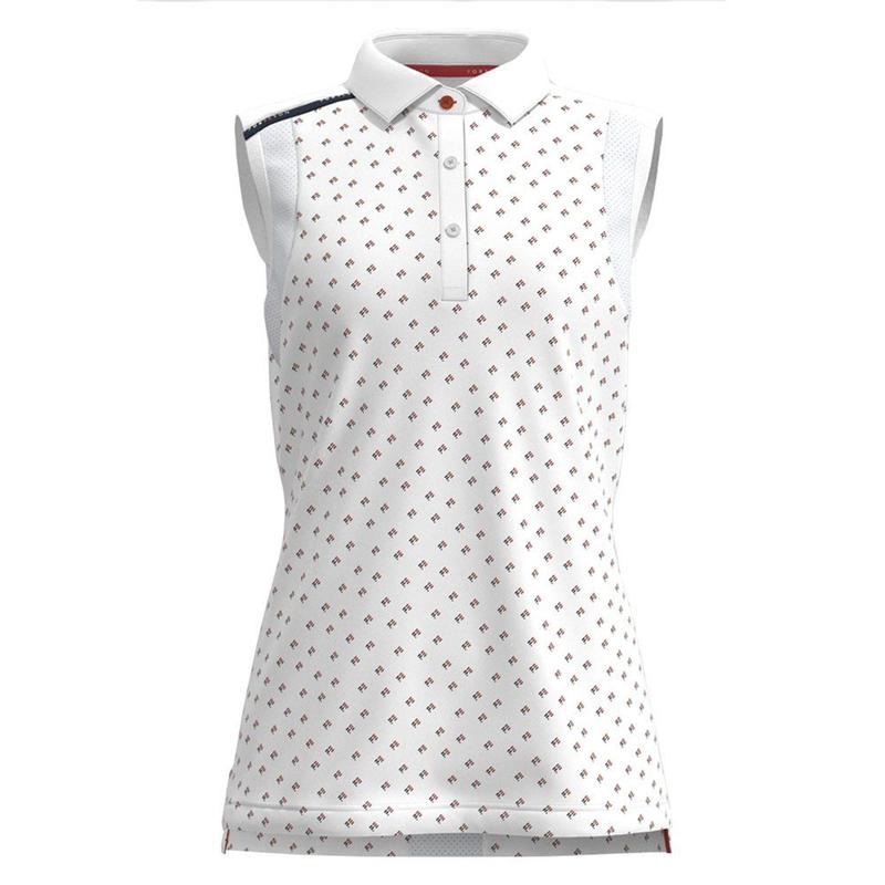 Forelson Buckland Button Sleeveless Polo Ladies