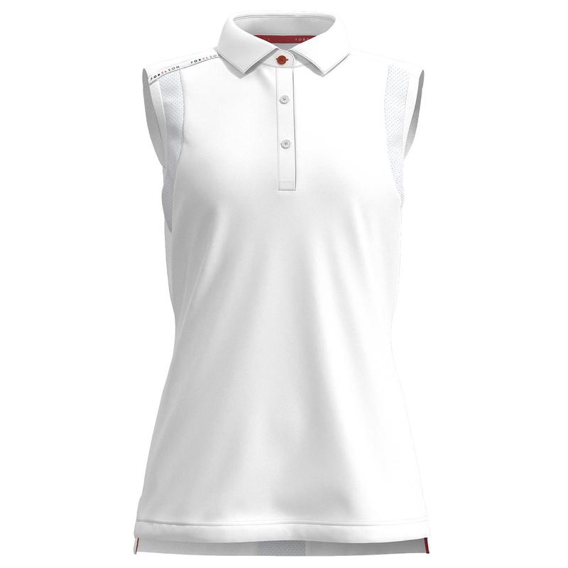 Forelson Stow Button Sleeveless Polo Ladies