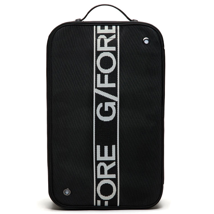 G/fore Canvas Golf Shoe Bag Onyx GUC000053