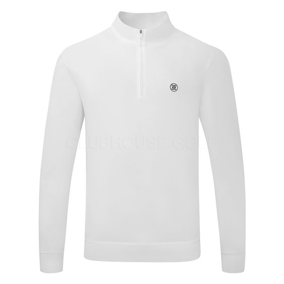 G/fore Luxe Mid Zip Sweater Gmm000049 Sno