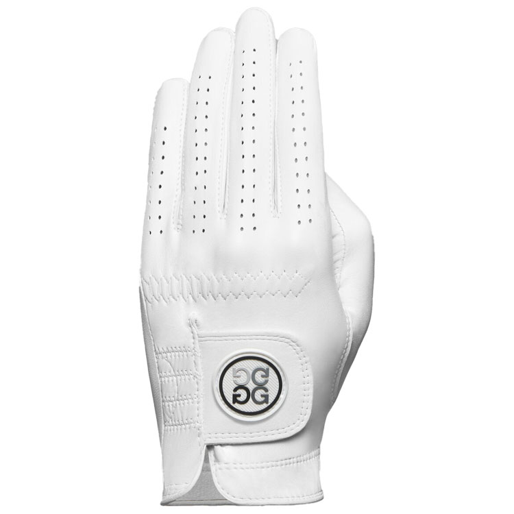 G/fore Signature Golf Glove Snow GMG000004