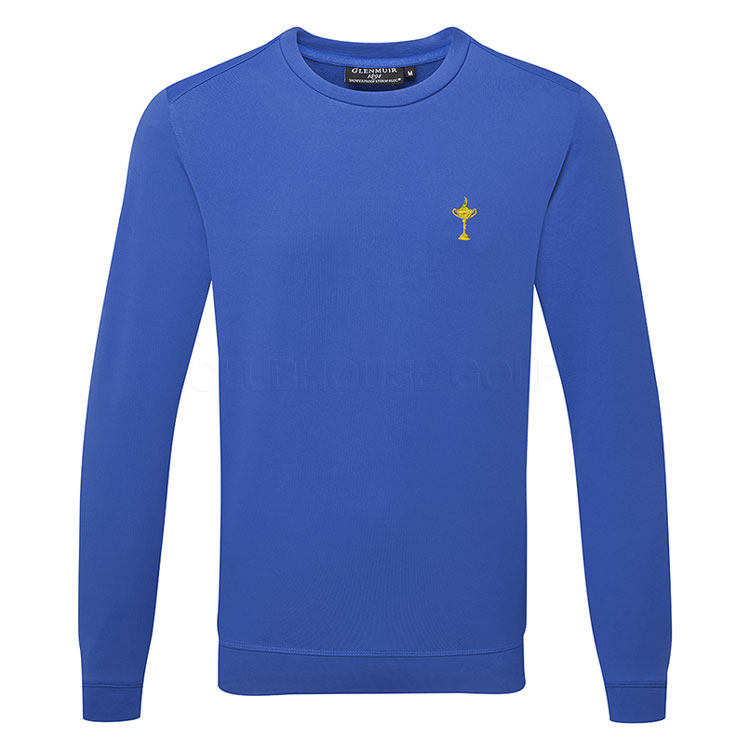 Glenmuir Fraser Ryder Cup Crew Neck Sweater Tahiti Mf7722cn Fra