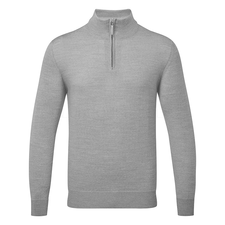 Glenmuir Jaspar Zip Merino Sweater Mkm7427zn Jas