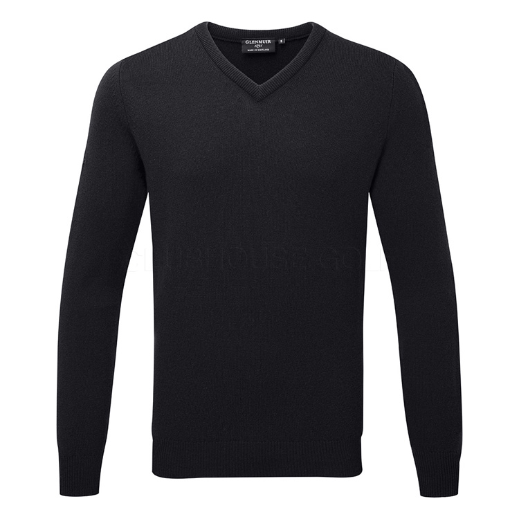 Glenmuir Lomond V Neck Lambswool Sweater Mkl5900vn 107a