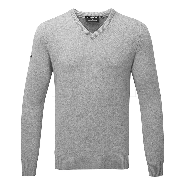 Glenmuir Lomond V Neck Lambswool Sweater Mkl5900vn