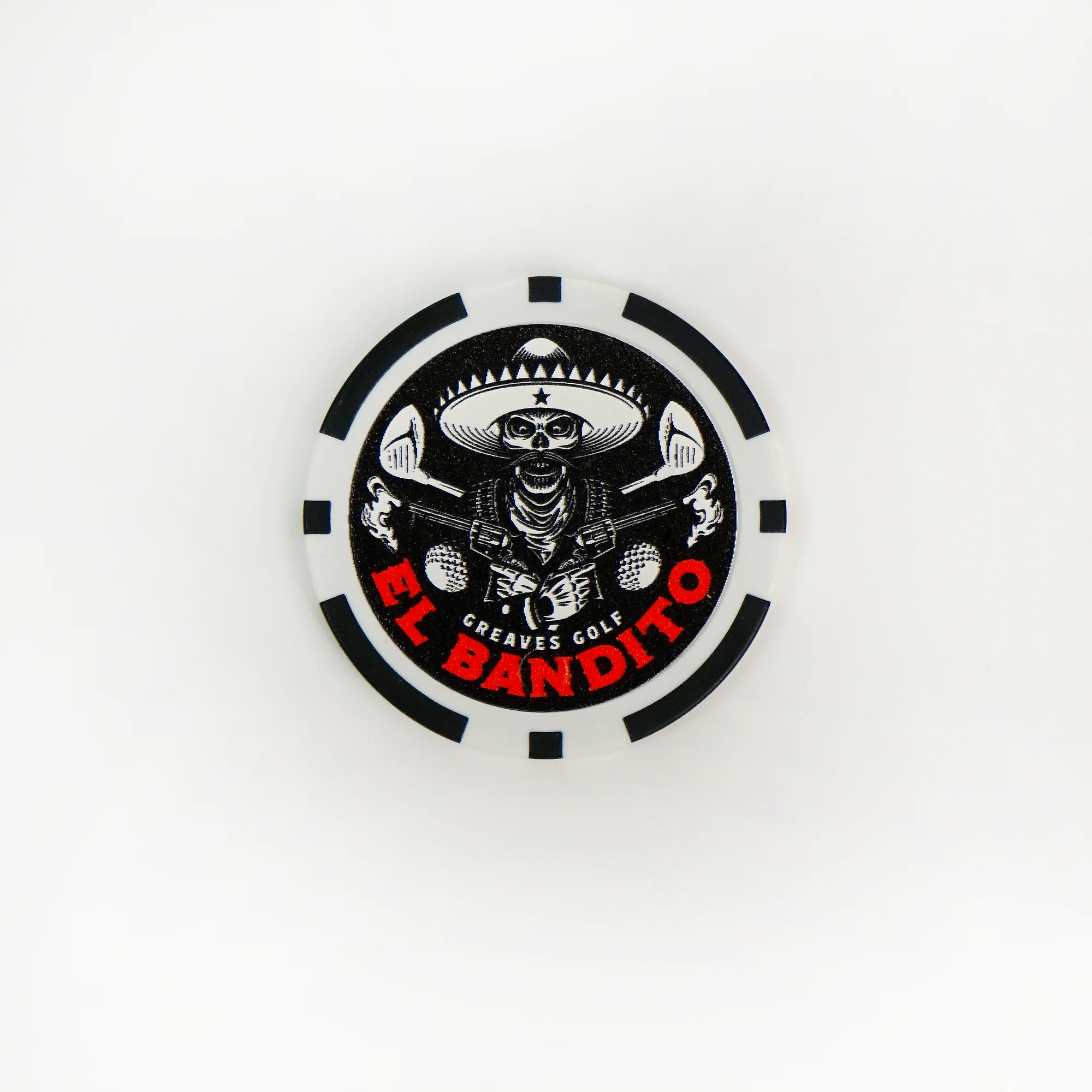 Greaves Golf El Bandito Monaco Pokerchip Ball Marker - / One Size