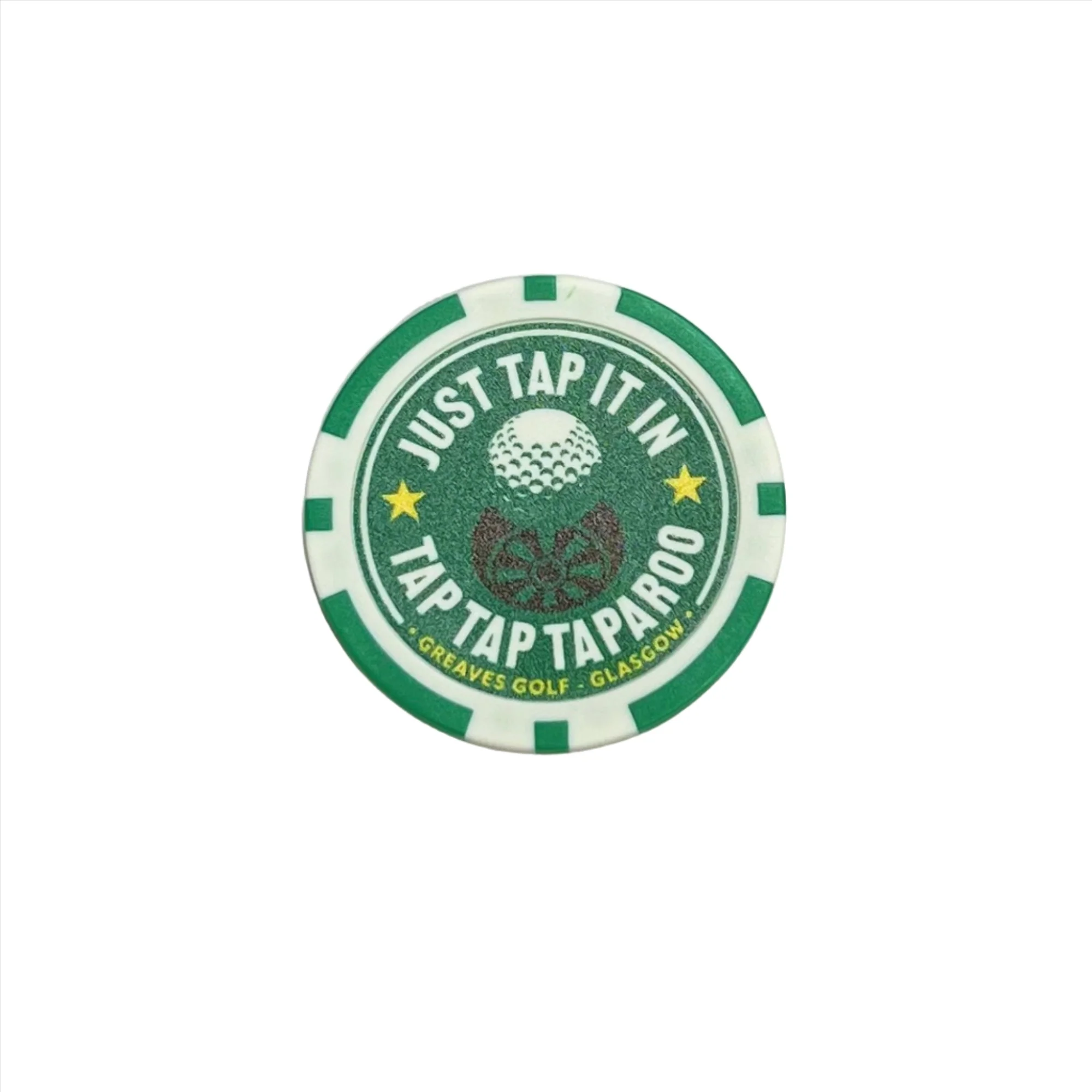Greaves Golf Just Tap It In Monaco Pokerchip Ball Marker - / One Size