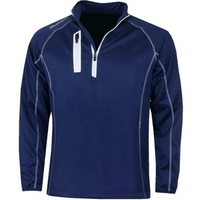 Island Green 2026 Contrast Flatlock Zip Jumper