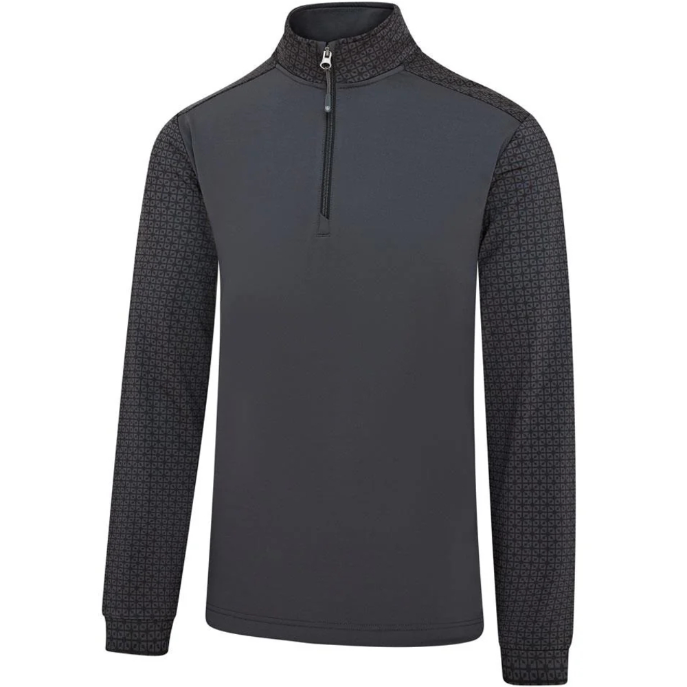 Island Green 2026 Windproof Zip Lined Midlayer Pullover