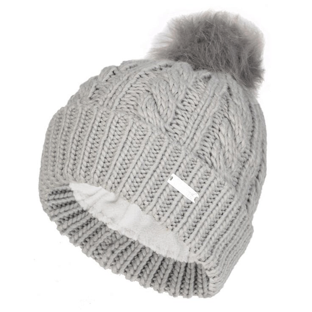 Island Green Cable Knit Beanie
